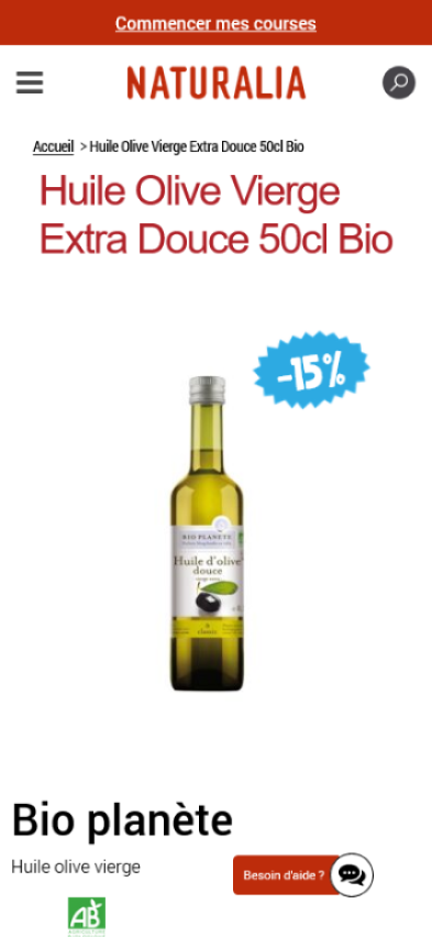 Naturalia – état existant